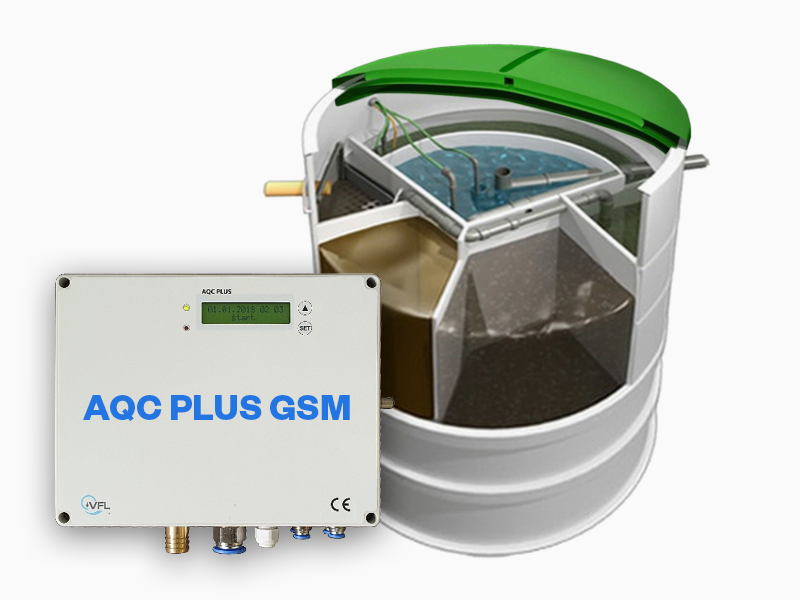 Aquatec AT6 PLUS-GSM prémiová čistírna odpadních vod