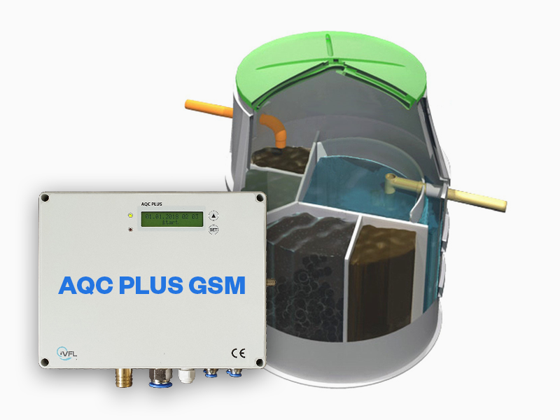 Aquatec AT10 PLUS-GSM prémiová čistírna odpadních vod